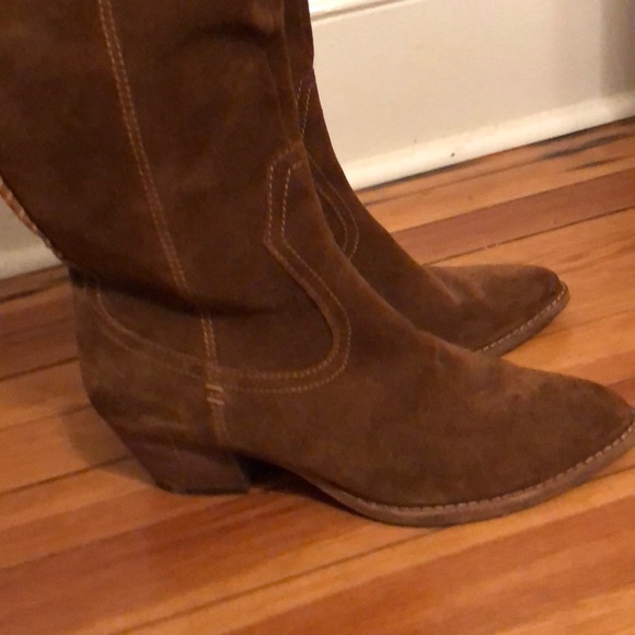 Dolce Vita OTK Suede Silas “Western” Boots 7.5 - Picture 3 of 7